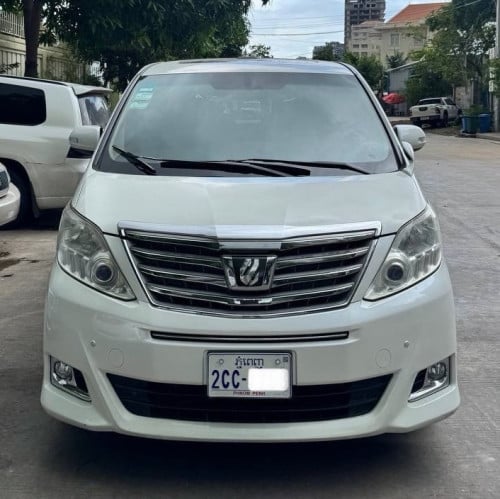 🔥ToyotaAlphard012 អូតូទ្វារ2 បេីកដំបូល2តង់ កៅអុីVIPម៉ាស្សា កៅអុីចុចសងខាង ថ្នាំសុីន90%