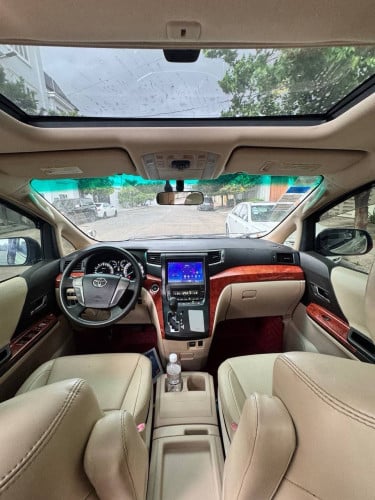 🔥ToyotaAlphard012 អូតូទ្វារ2 បេីកដំបូល2តង់ កៅអុីVIPម៉ាស្សា កៅអុីចុចសងខាង ថ្នាំសុីន90%