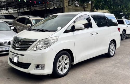 🔥ToyotaAlphard012 អូតូទ្វារ2 បេីកដំបូល2តង់ កៅអុីVIPម៉ាស្សា កៅអុីចុចសងខាង ថ្នាំសុីន90%