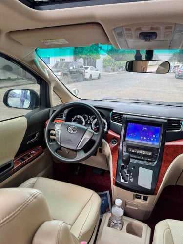 🔥ToyotaAlphard012 អូតូទ្វារ2 បេីកដំបូល2តង់ កៅអុីVIPម៉ាស្សា កៅអុីចុចសងខាង ថ្នាំសុីន90%