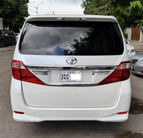 🔥ToyotaAlphard012 អូតូទ្វារ2 បេីកដំបូល2តង់ កៅអុីVIPម៉ាស្សា កៅអុីចុចសងខាង ថ្នាំសុីន90%