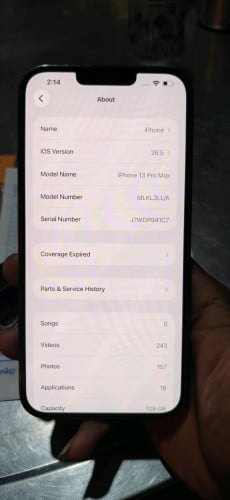 13 pro max សានុំសុីន locksim