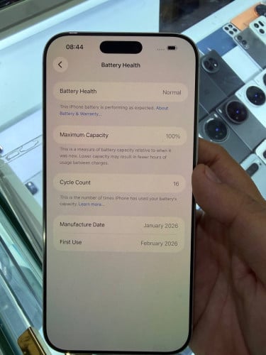 17PROMAx 256 gb ថ្ម100