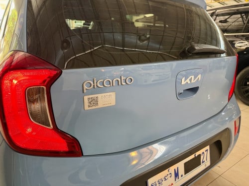 2022 KIA Picanto (full Option) ម្ចាស់ដើមទិញថ្មីខ្លាញ់គោថ្នាំសុីនមួយជុំ