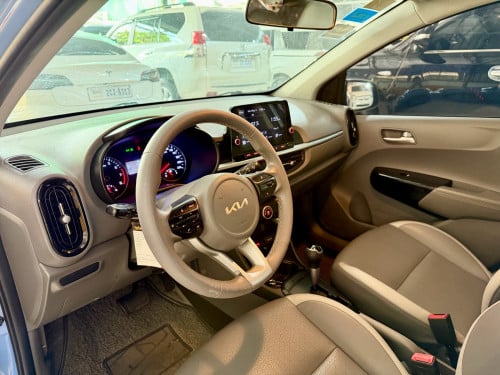 2022 KIA Picanto (full Option) ម្ចាស់ដើមទិញថ្មីខ្លាញ់គោថ្នាំសុីនមួយជុំ