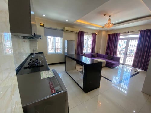 3Bedrooms Fully Service Apartment | Toul Tompong Market -Near China Embasy