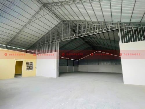 600 Sqm Warehouse For Rent On A Sub-Road Near AEON Mall Sen Sok City