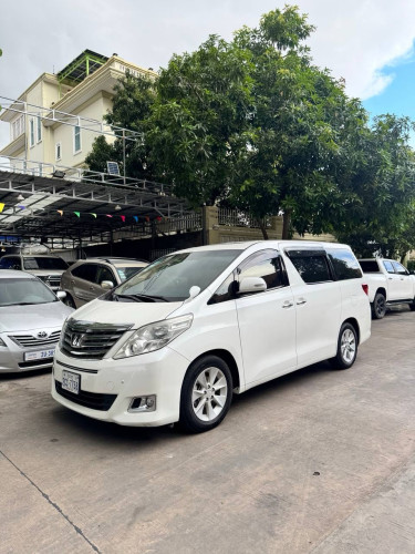 ALPHARD 2012 Full អូតូ2ដំបូលបើក2តង់22500$