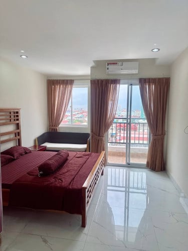 Condo for rent studio with furniture