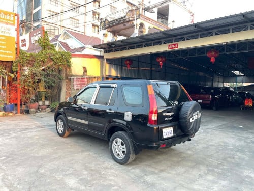 CRV ឆ្នាំ 2002 ឡានស្អាត គ្រឿងក្នុងថ្មី មិនបុកមិនប៉ះ មុខក្រោយស្អាត