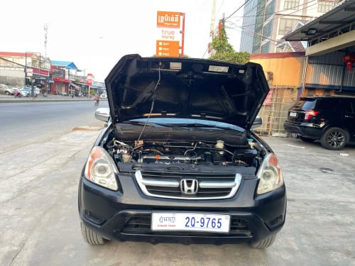 CRV ឆ្នាំ 2002 ឡានស្អាត គ្រឿងក្នុងថ្មី មិនបុកមិនប៉ះ មុខក្រោយស្អាត