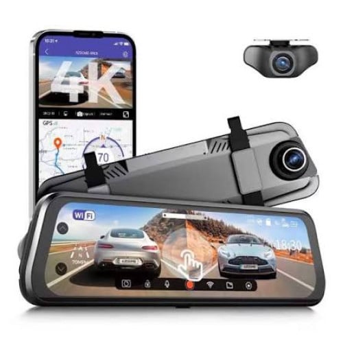 Dash Cam Record AZDOME Touch Screen original 4K Ultra HD ច្បាស់ដូចថ្ងៃ