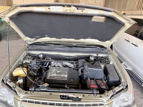 Highlander 03 V6ប៉ុង2សំនុំសុីនទឹកមាសសាច់ដែកបាតស្អាតខ្ចី