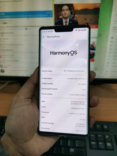 Huawei Mate 30 Pro 5 ដូចរូប ស្ទើរស្ទើរសំឡេងបន្តិច ខាងក្រោម បែកដូចរូប កុចអេក្រង់ដូចរូប 68$