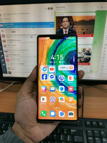 Huawei Mate 30 Pro 5 ដូចរូប ស្ទើរស្ទើរសំឡេងបន្តិច ខាងក្រោម បែកដូចរូប កុចអេក្រង់ដូចរូប 68$