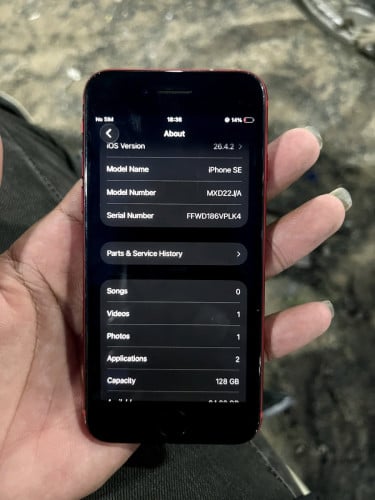 I phone se2 128G សាណុំសុីនមានស្កេន តម្លៃ40$