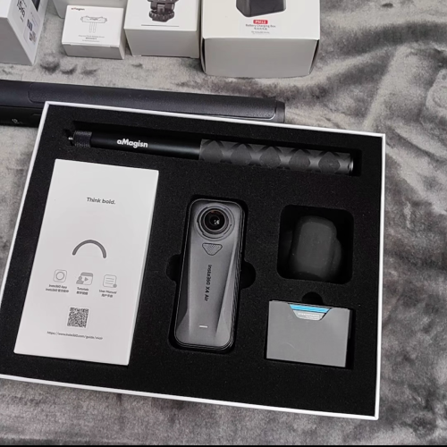 Insta360x4 air 99% 128GB accessories ដូចក្នុងរូប 385$
