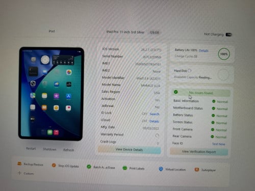 iPad Pro M1 Sim&Wifi 128g
