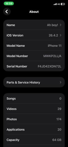 iPhone 11 Red For sell 73%