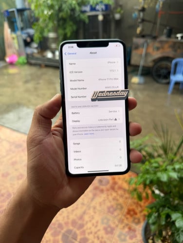 iPhone 11promax 64G អេក្រង់សុិន មានស្កែន