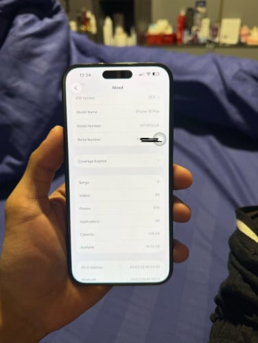 iPhone 15 plus Esim LLA 99%