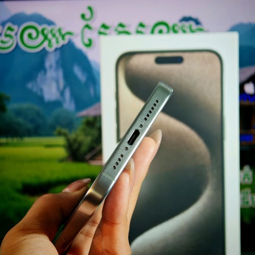 iPhone 15 Pro Max 99.99%(វ៉ៃដូរបាន)មានធានាច្បាស់លាស់ត្រឹមត្រូវ