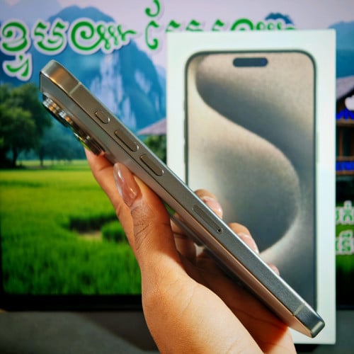 iPhone 15 Pro Max 99.99%(វ៉ៃដូរបាន)មានធានាច្បាស់លាស់ត្រឹមត្រូវ