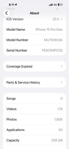iPhone 15promax 256G