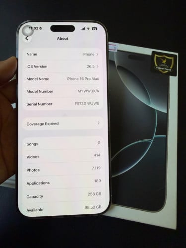 iphone 16 pro max ម្ចាស់ដេីម