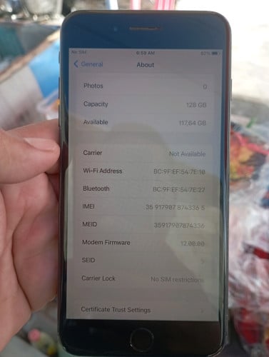 Iphone 7 Plus 128G Jet Black
