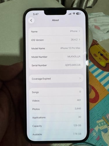 iPhone 13 pro max 128g