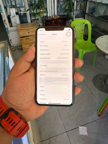 iPhone XS 256G scan សានុំសុីន