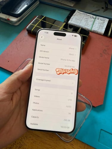 Iphone15 pm ដាក់សុីមបាន2