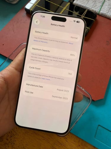 Iphone15 pm ដាក់សុីមបាន2