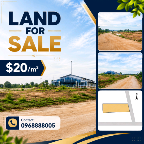 Land for Sale Kanda Steung _4000m2_$20/m2