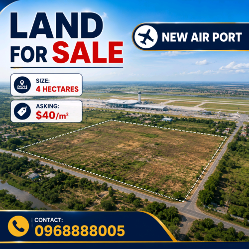 Land for Sale_ New Airport _40000m2_$40/m3