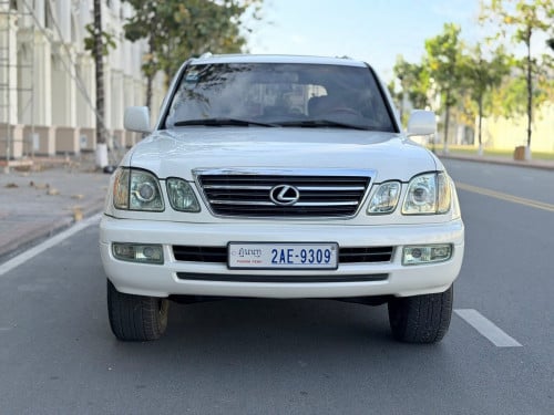 Lexus LX470 ឆ្នាំ 03 ពណ៍កាំមៃ ឡានស្អាត
