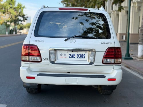 Lexus LX470 ឆ្នាំ 03 ពណ៍កាំមៃ ឡានស្អាត