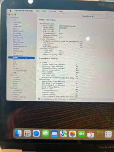 MacBook Air M1ស្អាត99%