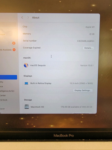 macbook pro M1