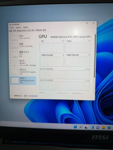 Msi KATANA 17HX i7-14th RTX5060