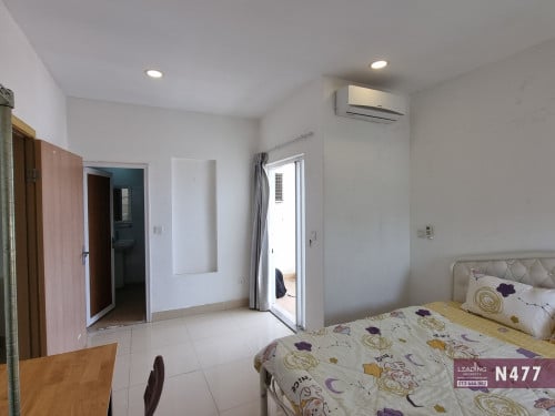 N477 | Elevator 1 Bedroom Apartment For Rent in Teuk La ork2, Toul Kork