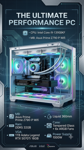 PC Gaming Spec ខ្ពស់ 5070Ti