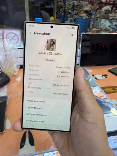 Samsung s24ultra 1TG ក្រុមហ៊ុន sim2