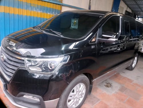 Starex H1 2019 black $28,700តម្លៃអាចចចារបាន ឡានស្អាត ធានាទិញចូលវិញ