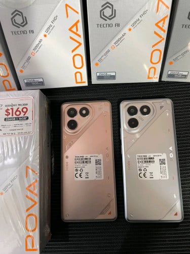 Tecno  pova7ចុះតម្លៃពិសេស💸