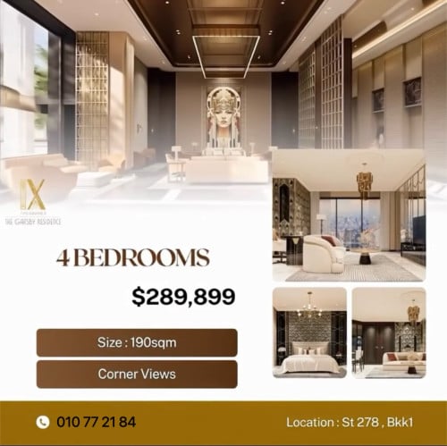 Top Premium 4Bedroom - In Bkk1 ( Last Chances to Own )