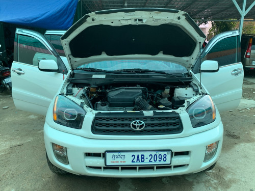 Toyota Rav4L 02 ប៉ុង1 Full បេីកតំបូល សកាំម៉ៃ