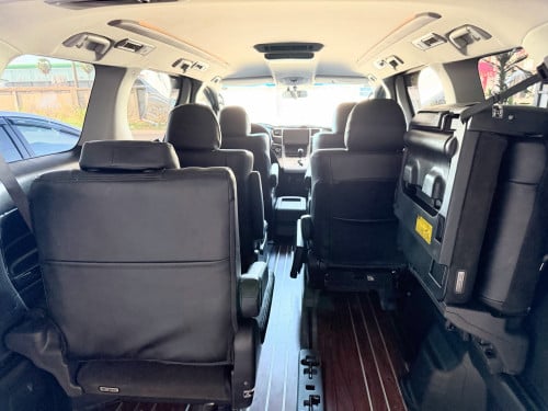 Toyota VellFire 011ឡេីង019 V4ប៉ុង1ទ្វាអូតូ3រំលស់សុត100%បាន25ខេត្តក្រុង