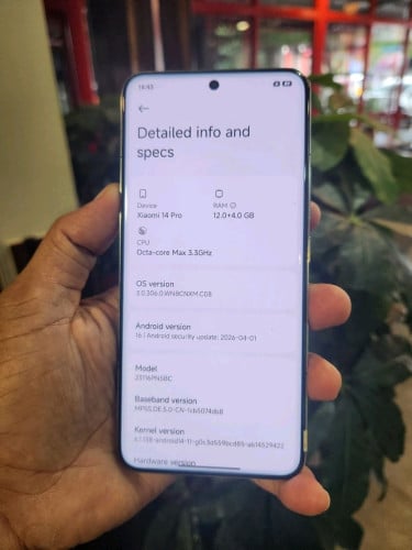 Xiaomi 14 Pro 12g/256g_CH(វៃដូរបាន)👉$295